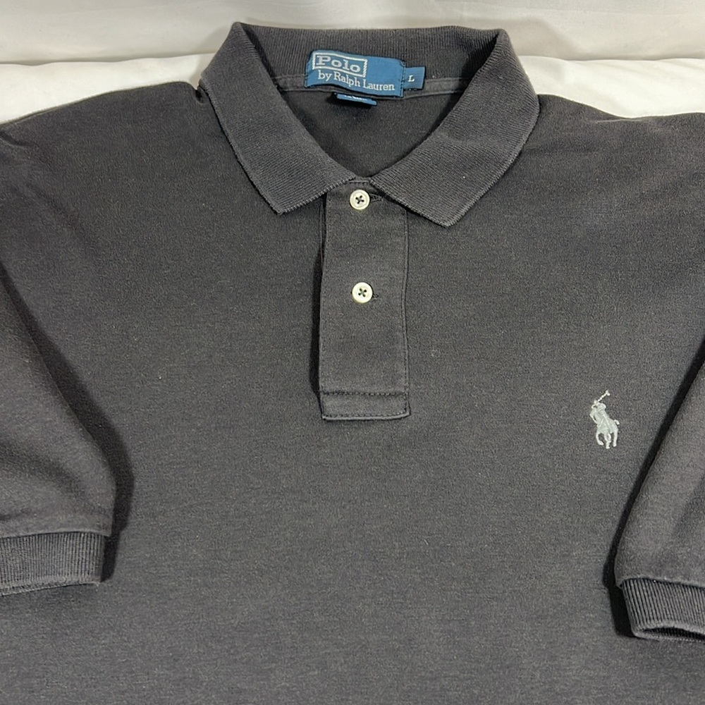 Polo Ralph Lauren Men’s Black Shortsleeve Polo Size L